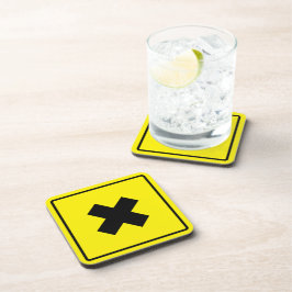 Crossroad Hard Plastic Untersetzer