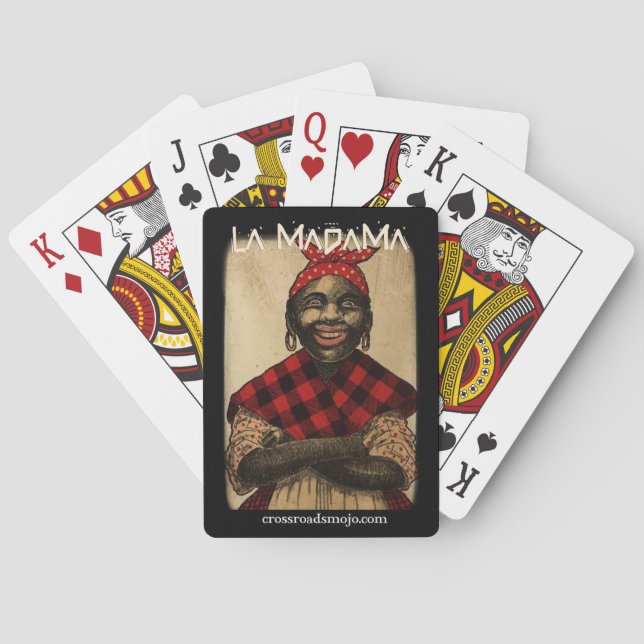 Crossroads Mojo La Madama Spielkarten (Rückseite)