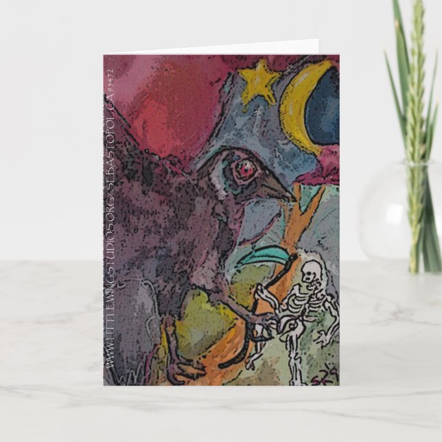 ~CROSSROADS RAVEN~CROW~ Carte de voeux (Devant)