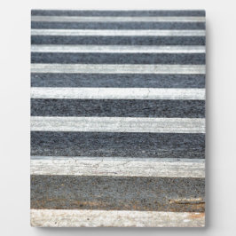 Crosswalk oder Zebra Crossing Fotoplatte