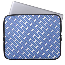 "Crossweave Blue" Notebook-Fall Laptopschutzhülle