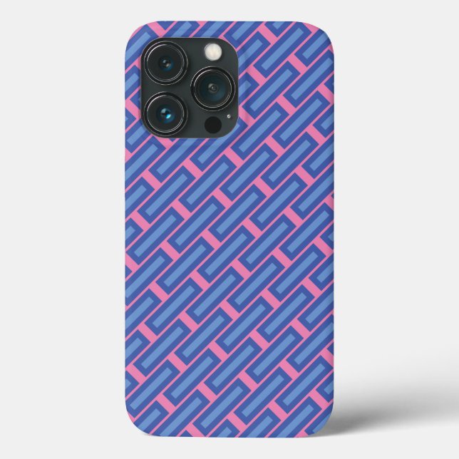 "Crossweave" Muster iPhone Case (Rückseite)