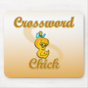 Crossword Chick Mousepad