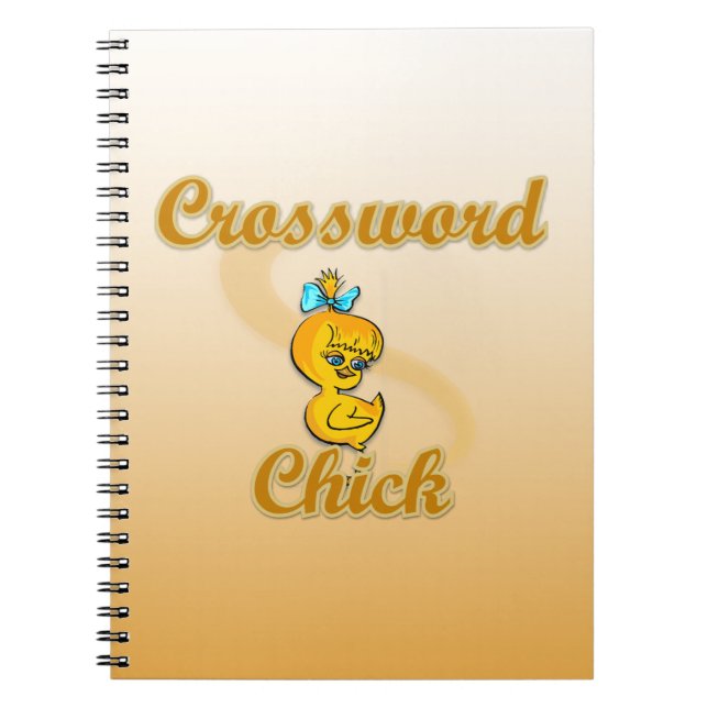 Crossword Chick Notizblock (Vorderseite)