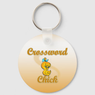 Crossword Chick Schlüsselanhänger