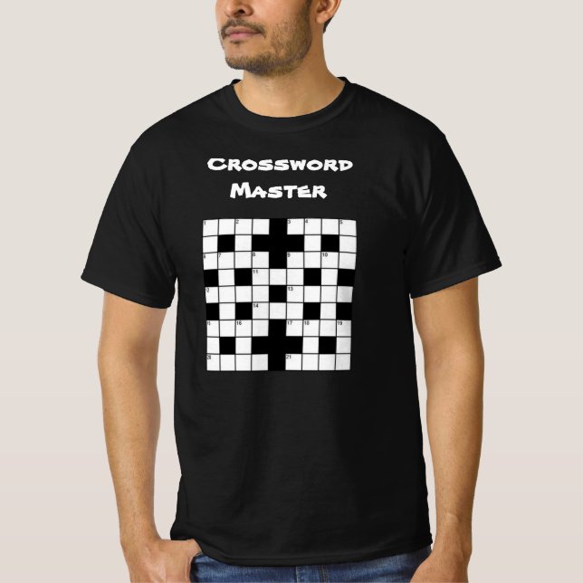 Crossword Master T-Shirt (Vorderseite)