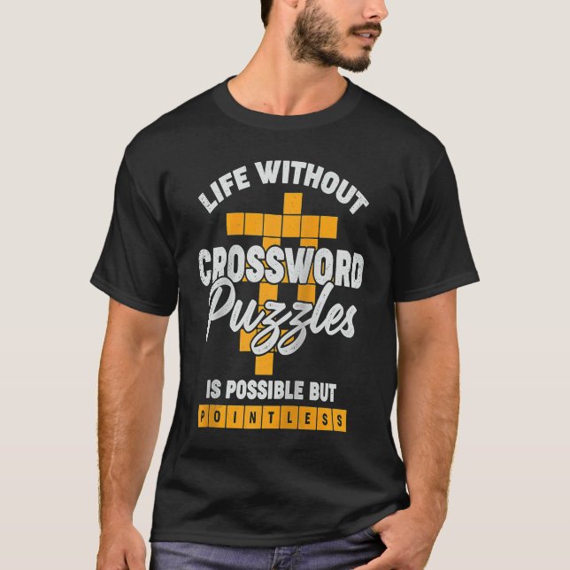 Crossword Puzzle for a Crossword Puzzle  Raglan Ba T-Shirt (Vorderseite)