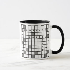 Crossword Puzzle Lover Tasse
