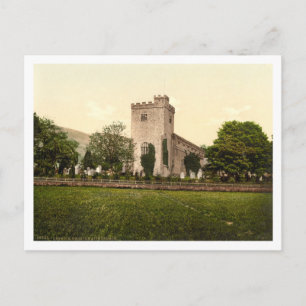Crosthwaite Church, Derwentwater, Lake District Postkarte