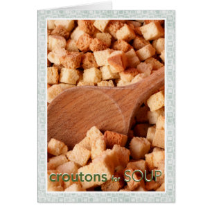 Crountons pour soupe