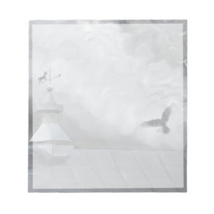 Crow and Weather Vane Notizblock