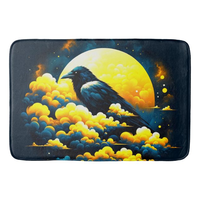 Crow Art Badematte (Vorderseite)