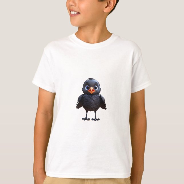 Crow Art T-Shirt (Vorderseite)