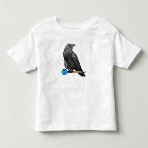 Crow at Darts with Dart Kleinkind T-shirt