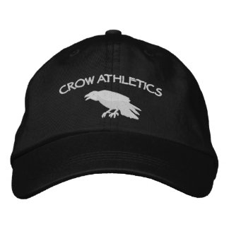 Crow Athletics Cap Bestickte Baseballkappe