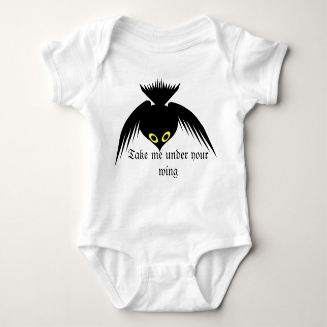 Crow Baby Baby Strampler (Vorderseite)
