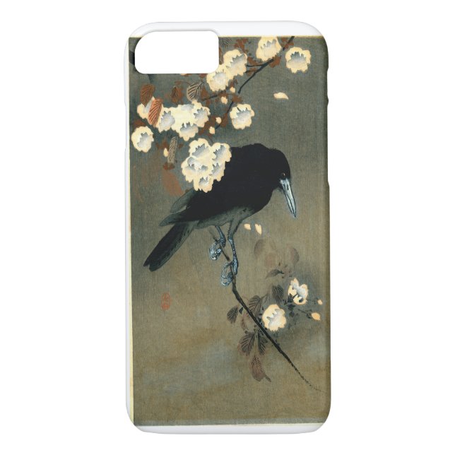 Crow & Blossom von Ohara Koson (1910) Case-Mate iPhone Hülle (Rückseite)