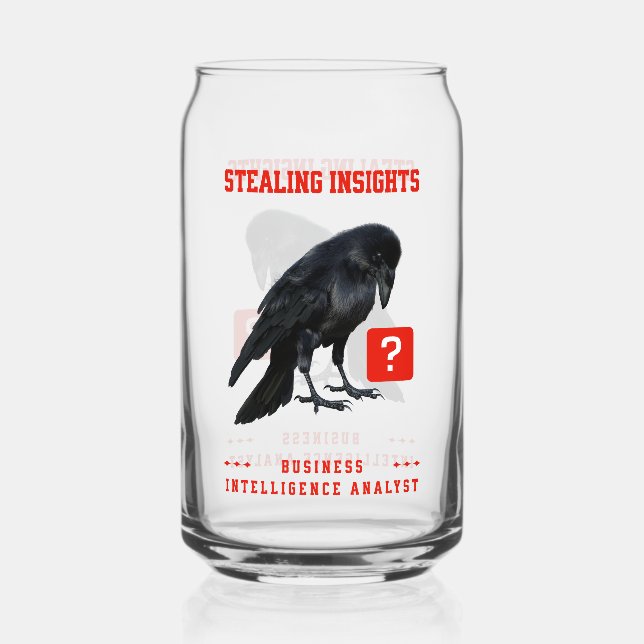 Crow Business Intelligence-Analyst Dosenglas (Vorderseite)