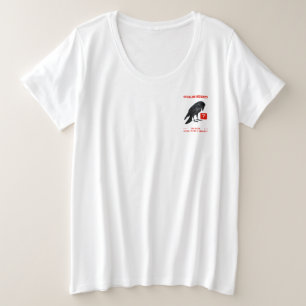Crow Business Intelligence-Analyst Große Größe T-Shirt