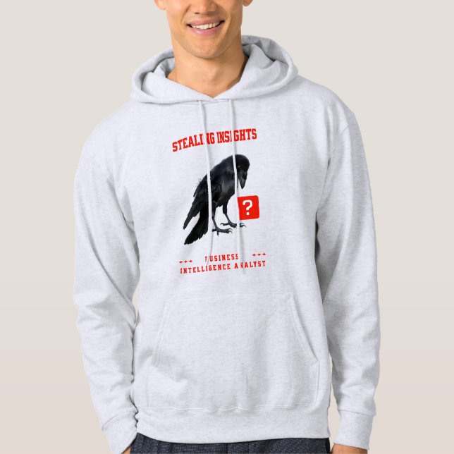 Crow Business Intelligence-Analyst Hoodie (Vorderseite)