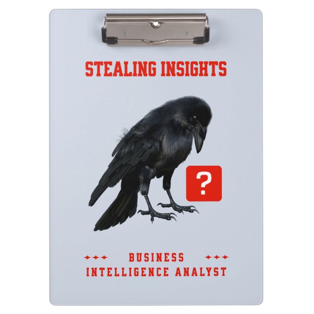 Crow Business Intelligence-Analyst Klemmbrett (Vorderseite)