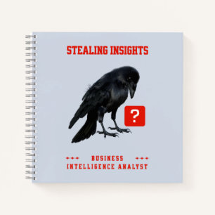 Crow Business Intelligence-Analyst Notizbuch