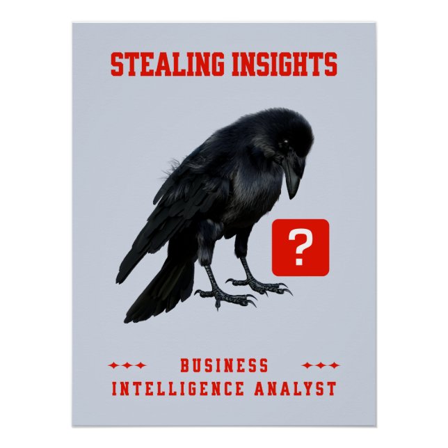 Crow Business Intelligence-Analyst Poster (Vorderseite)