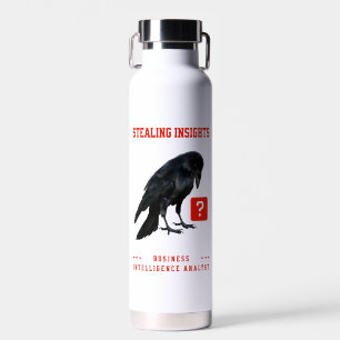 Crow Business Intelligence-Analyst Trinkflasche