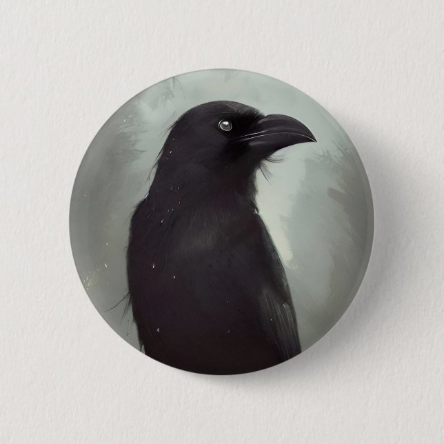 Crow Button (Vorderseite)