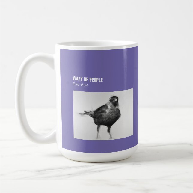 CROW Coffee Mug 15 oz. (Gauche)