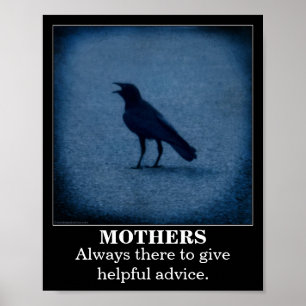 Crow-Demotivationspopster Poster