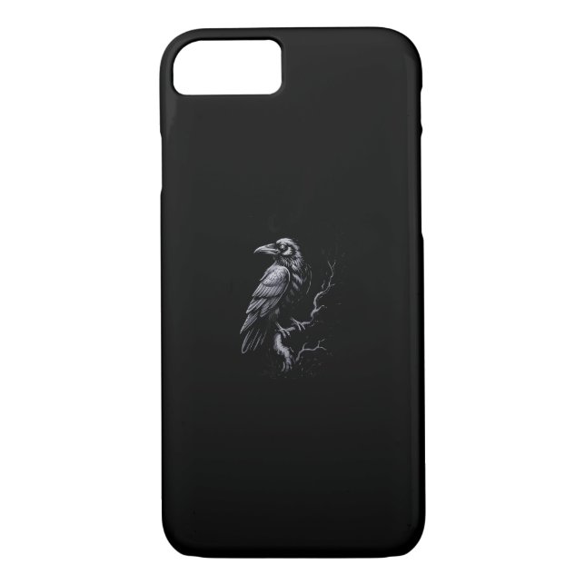 Crow, F-Caw-F Funny Bird Classic Cool Case-Mate iPhone Hülle (Rückseite)