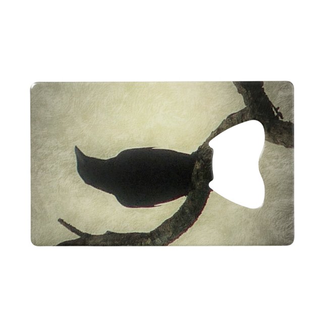 Crow Geldbeutel Flaschenöffner (Rückseite Horizontal)