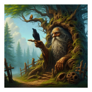 Crow Guardian Poster