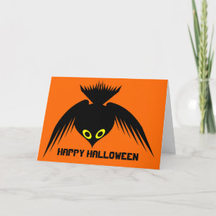 Crow Halloween-Karte Karte