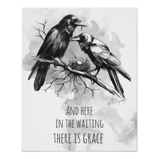 Crow Lover im Gewartet Poster (Vorderseite)