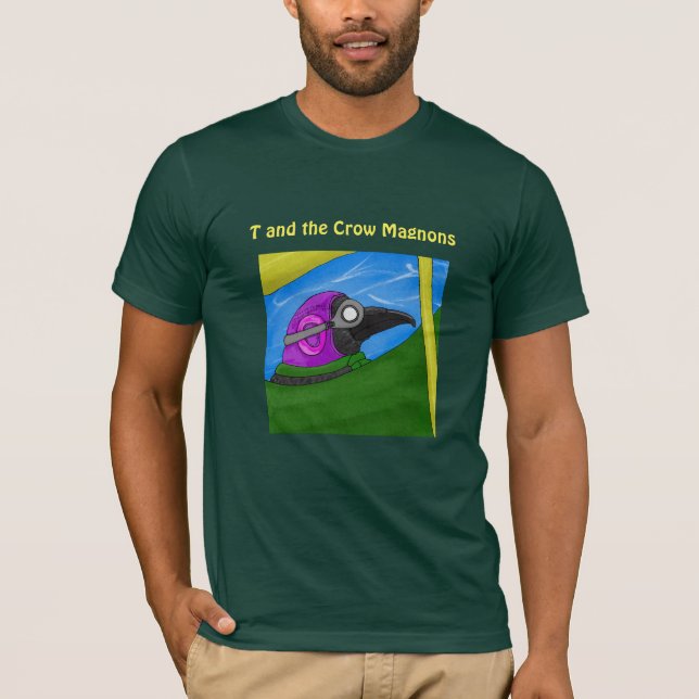 Crow Magnons Crow Pilot T-Shirt (Vorderseite)