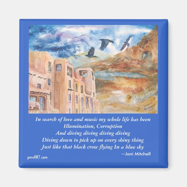 Crow Medicine Magnet (Vorne)