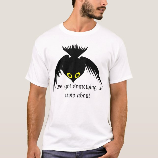 Crow Mens T Shirt (Vorderseite)