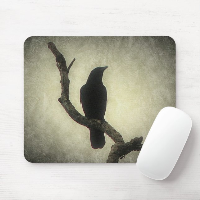Crow Mousepad (Mit Mouse)
