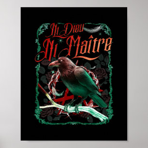 Crow Ni Dieu Ni Maître Erklärung Kein Gott Kein Me Poster