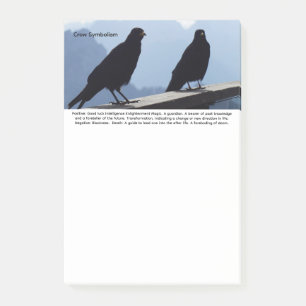Crow Post-it Klebezettel