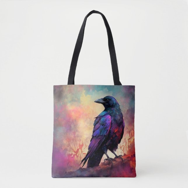 Crow Raven Bird 97 Tasche (Vorderseite)