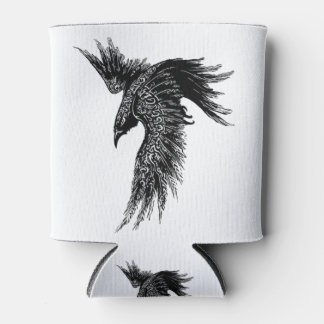 Crow Raven Norse Viking Symbol Dosenkühler