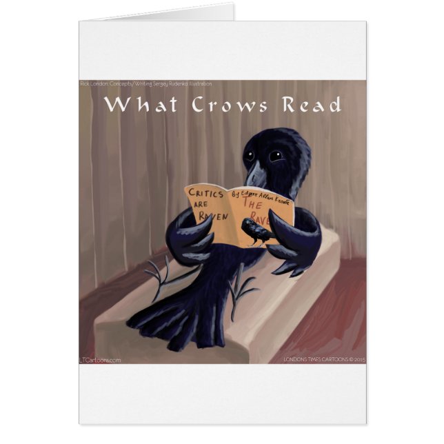 Crow Reading the Raven Funny (Vorne)