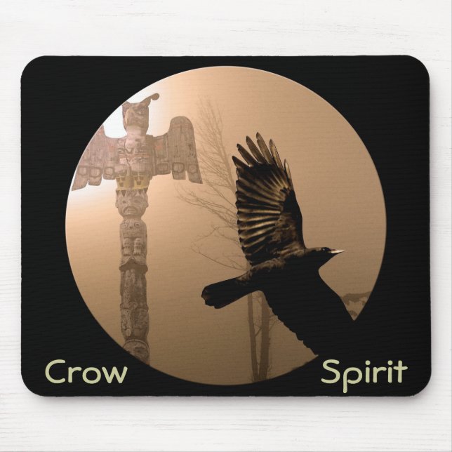 CROW SPIRIT Collection Mousepad (Vorne)