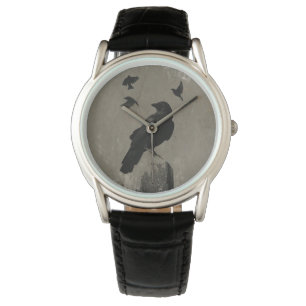 Crow und Freunde Armbanduhr