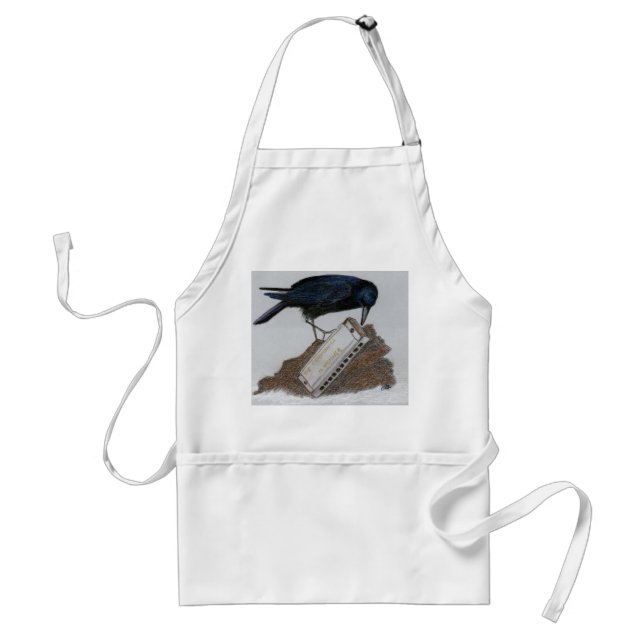 Crow und Harmonica Schürze (Vorne)