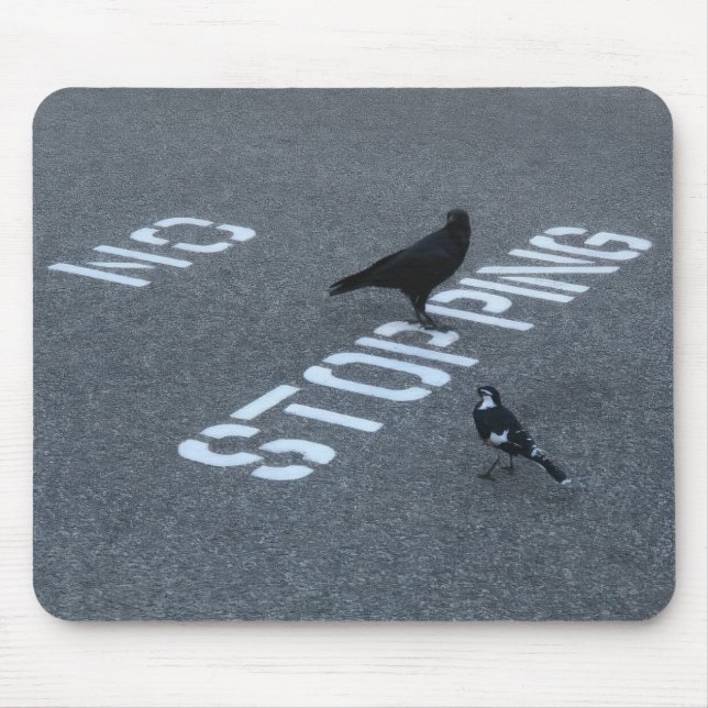 Crow und Magpie Mousepad (Vorne)