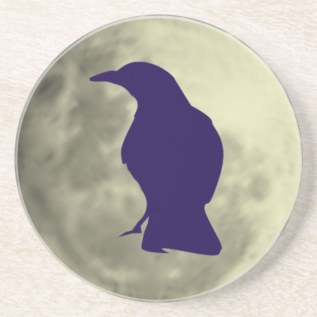 Crow-Untersetzer Sandstein Untersetzer (Vorne)